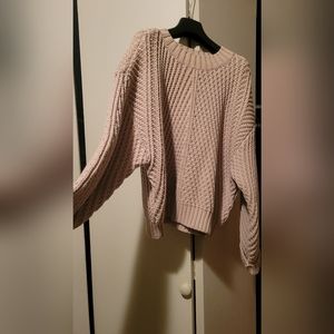H&M Women's  Cable Crewneck Sweater XS
